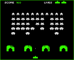 space invaders